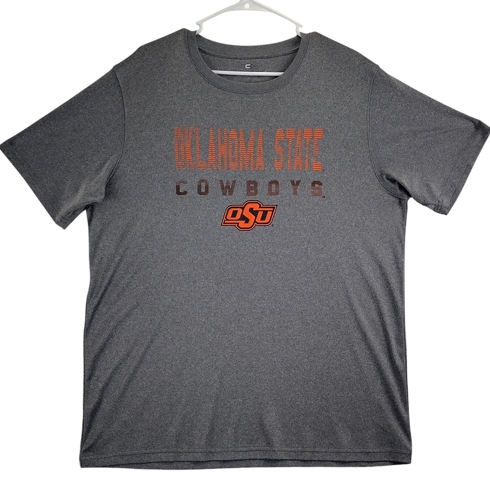 Oklahoma State Cowboys Colosseum T-Shirt Mens XL Grey OSU NCAA Pistol Pete Sport